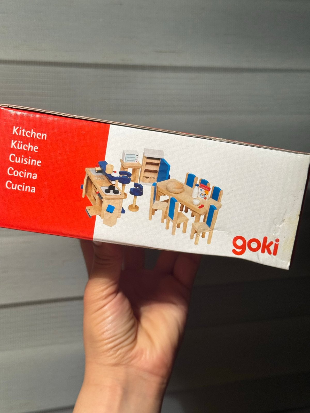 Goki Houten Keuken- en Eetkamermeubels (30 stuks), Ophalen of Verzenden, Nieuw, Meubelstuk of Keukentje