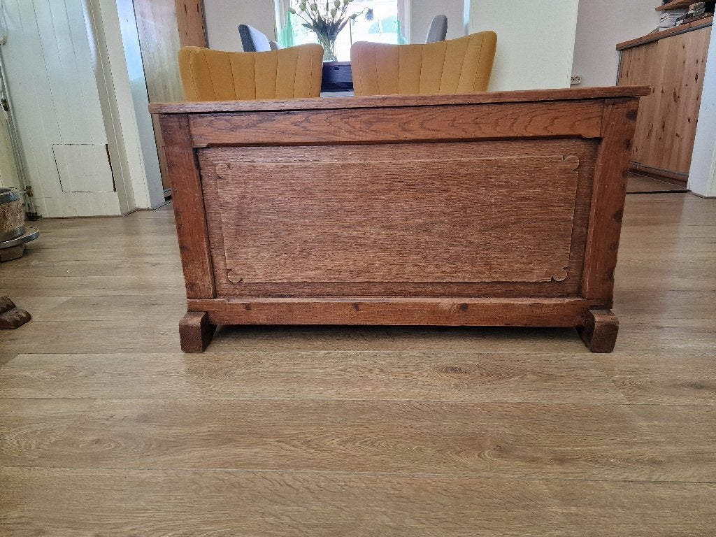 Antiek eiken Dekenkist, Ophalen
