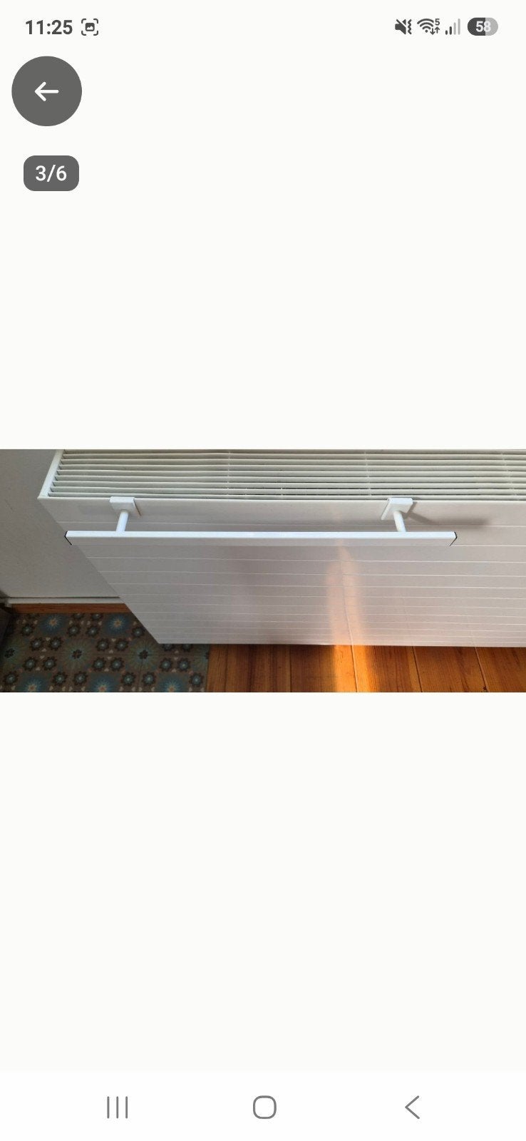 4x Sentimo radiatorombouw / radiatorbekleding metaal, Ophalen, Gebruikt, Radiator, 150 cm of meer