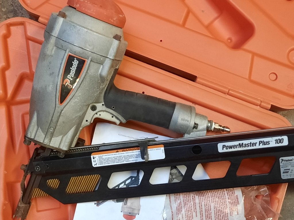 Paslode psn 100 nagelpistool spijkerpistool, Ophalen, Zo goed als nieuw, 50 tot 100 mm, Overige typen