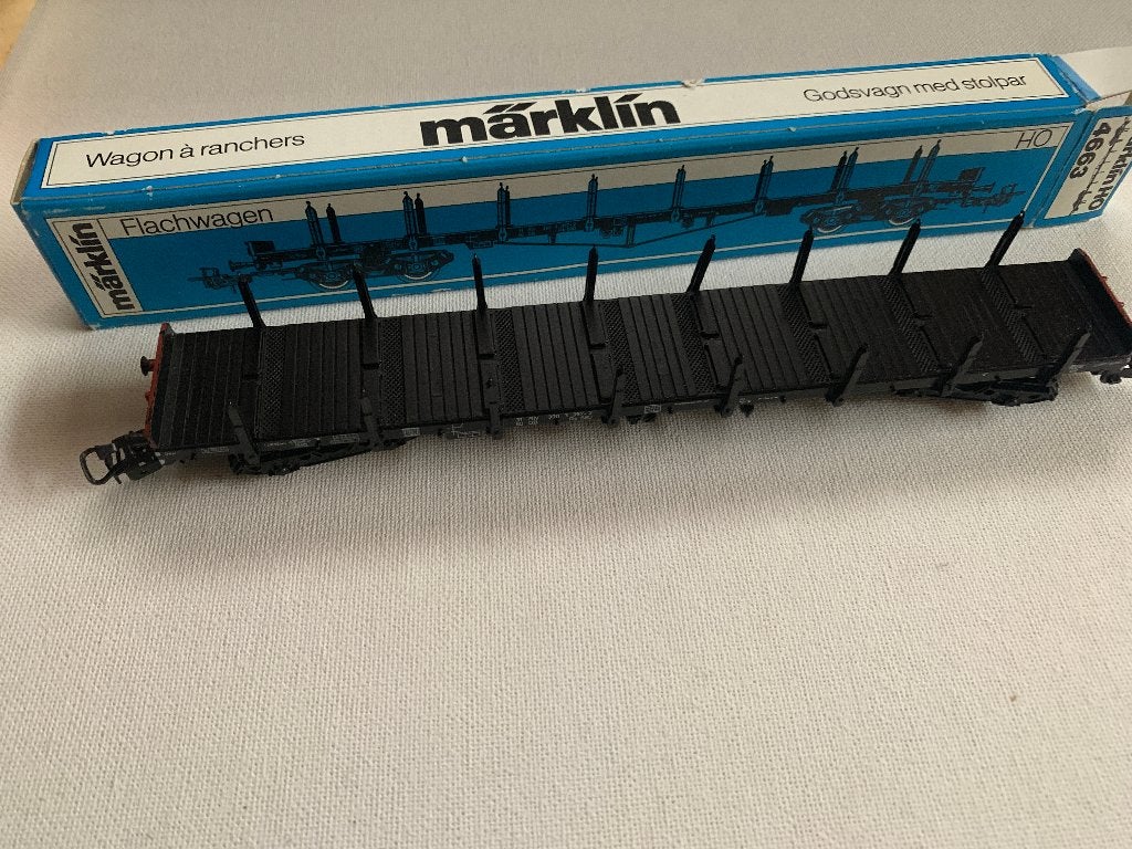 Märklin 4663 H0 Röngenwagen van de DB, Wisselstroom, Wagon, Ophalen of Verzenden, Zo goed als nieuw