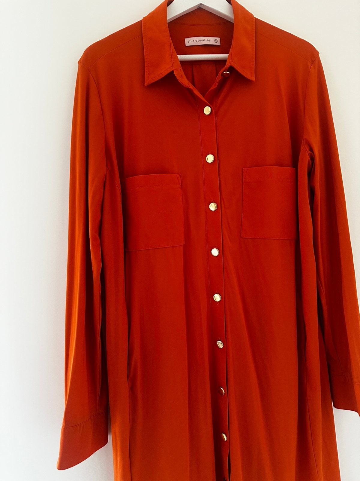 Studio Anneloes jurk maat Xl, Kleding | Dames, Jurken, Verzenden, Zo goed als nieuw, Maat 38/40 (M), Oranje