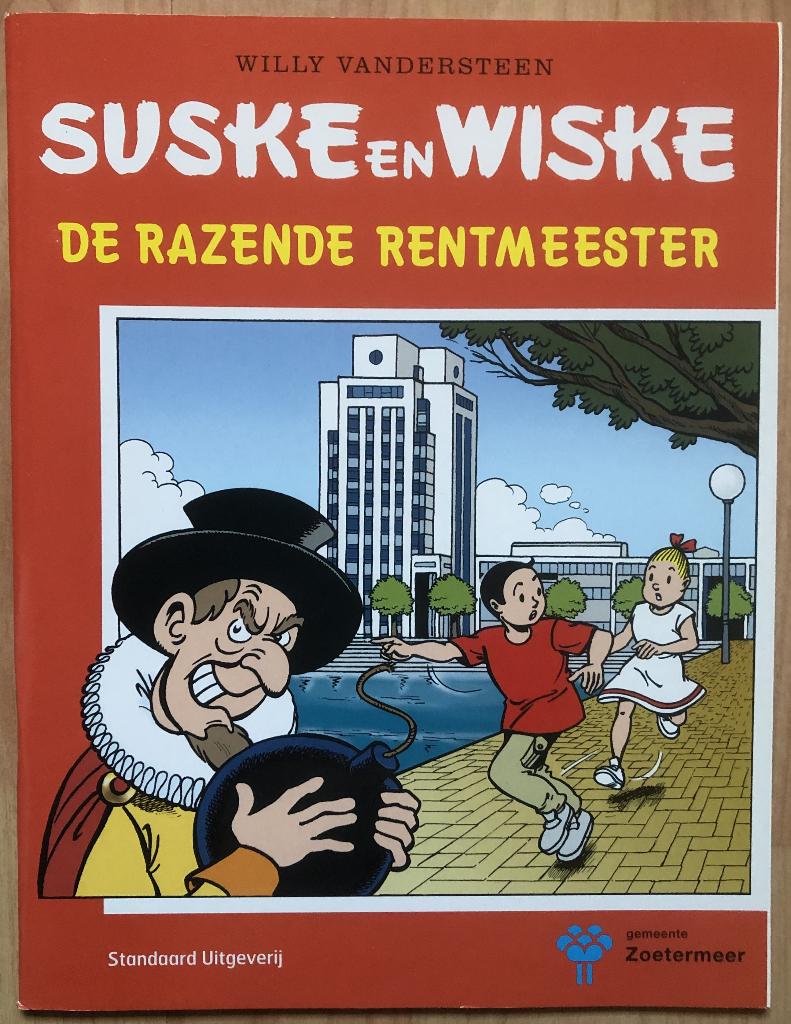 SUSKE EN WISKE - DE RAZENDE RENTMEESTER - SPECIALE EDITIE, Eén stripboek, Ophalen of Verzenden, Nieuw, Willy Vandersteen