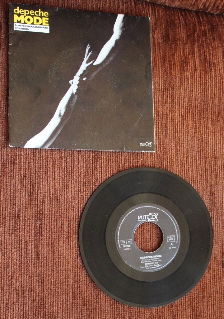 depeche mode  - somebody, Ophalen of Verzenden, Gebruikt, 7 inch, Pop