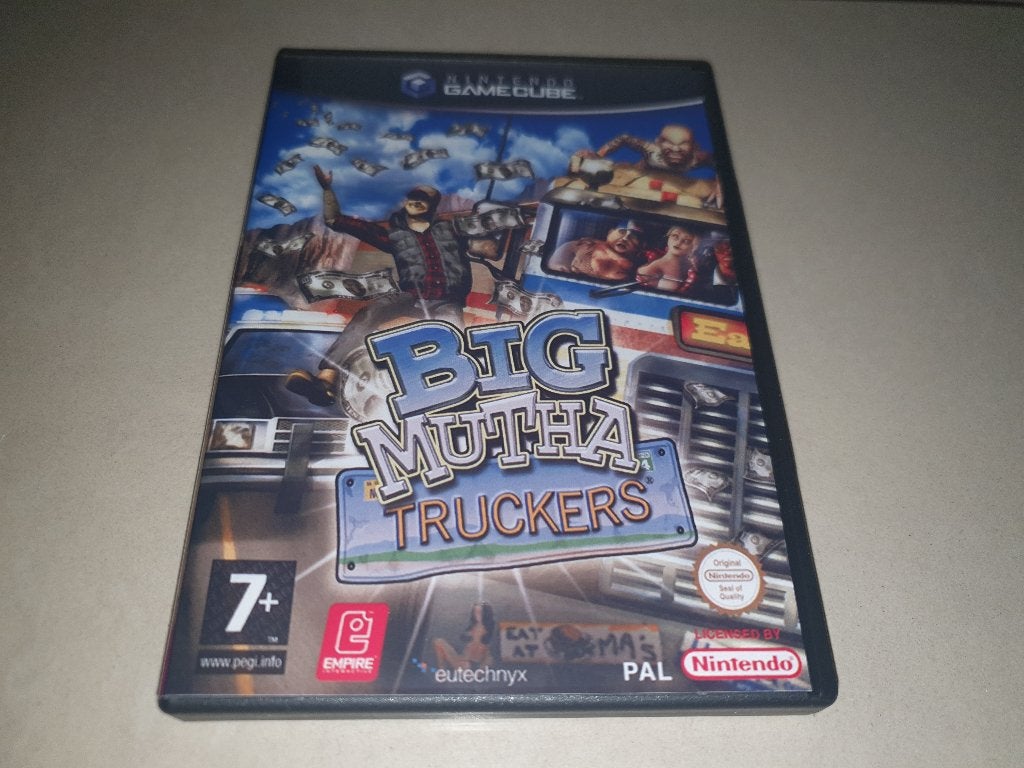 Big Mutha Truckers GameCube GC Game Case, Avontuur en Actie, Verzenden, 1 speler, Zo goed als nieuw