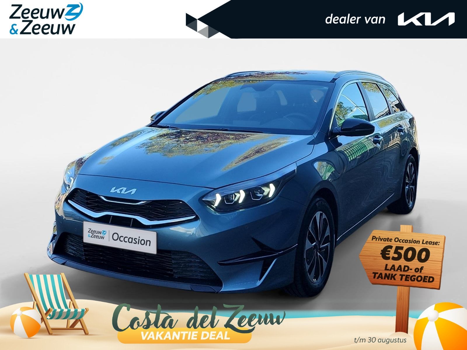 Kia Ceed Sportswagon 1.0 T-GDi Design Edition | Camera | Key, Voorwielaandrijving, 12 maanden, Gebruikt, Euro 6