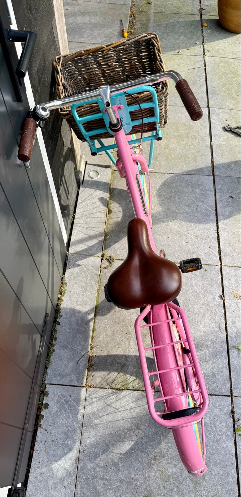 Foto 5 van Popal Daily Dutch Bloom 22 inch supernette meisjesfiets mand