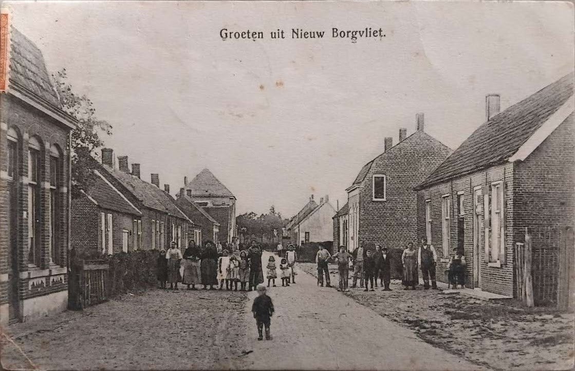 Nieuw-Borgvliet (1917)–Mobilisatie WWI / Veldpost / 24 R.I., Ophalen of Verzenden, Voor 1920, Gelopen, Noord-Brabant