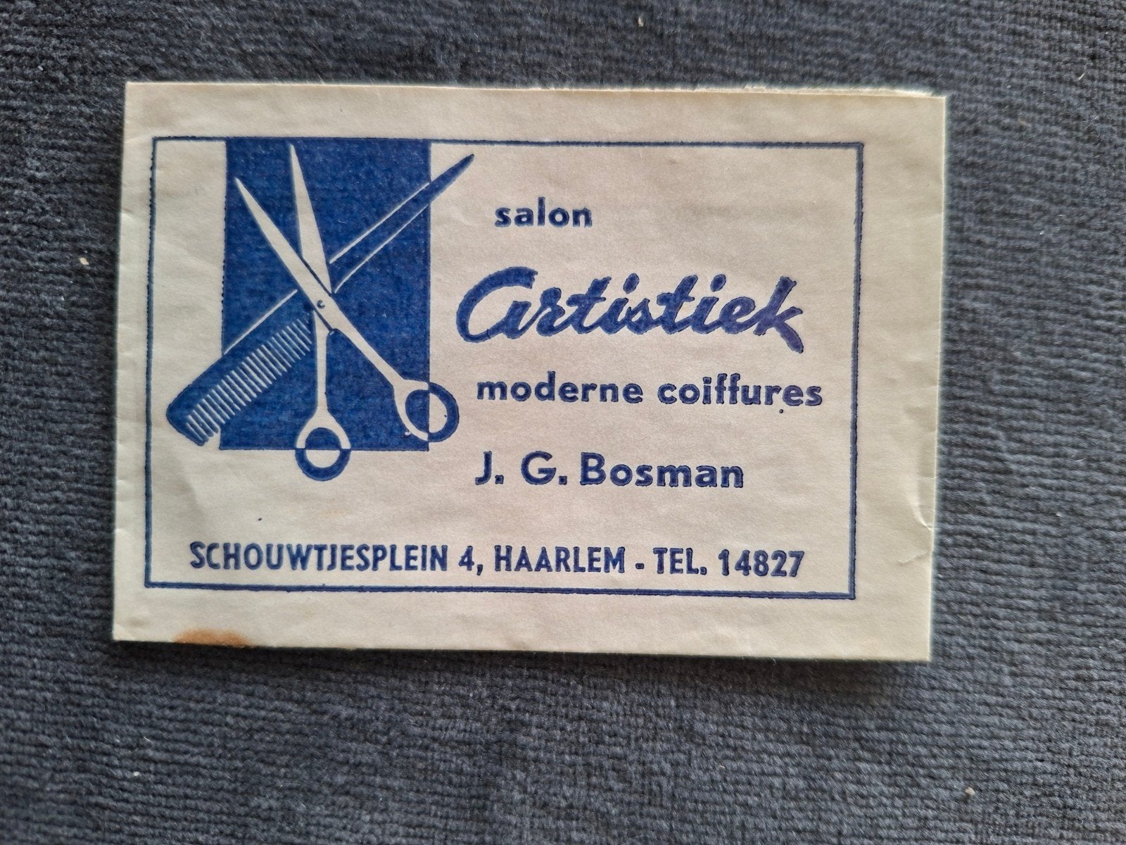 Haarlem, Salon Artistiek moderne coiffures, Verzenden, Nederland