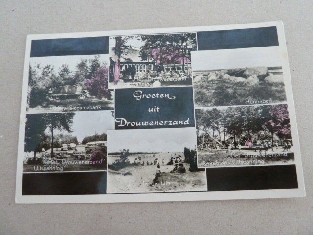 Drouwenerzand circa 1960 Groeten Uit, Ophalen of Verzenden, 1960 tot 1980, Ongelopen