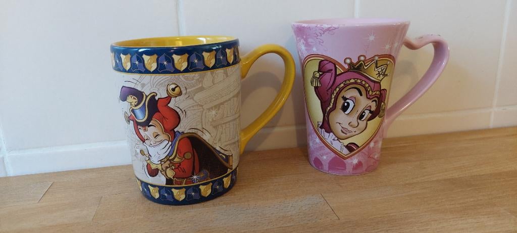 2 pardoes en pardijn efteling mokken ., Ophalen of Verzenden, Zo goed als nieuw, Gebruiksvoorwerp