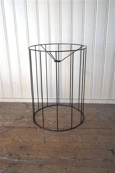 Groot metalen frame lamp, Ophalen of Verzenden, Zo goed als nieuw, Nvt, Metaal