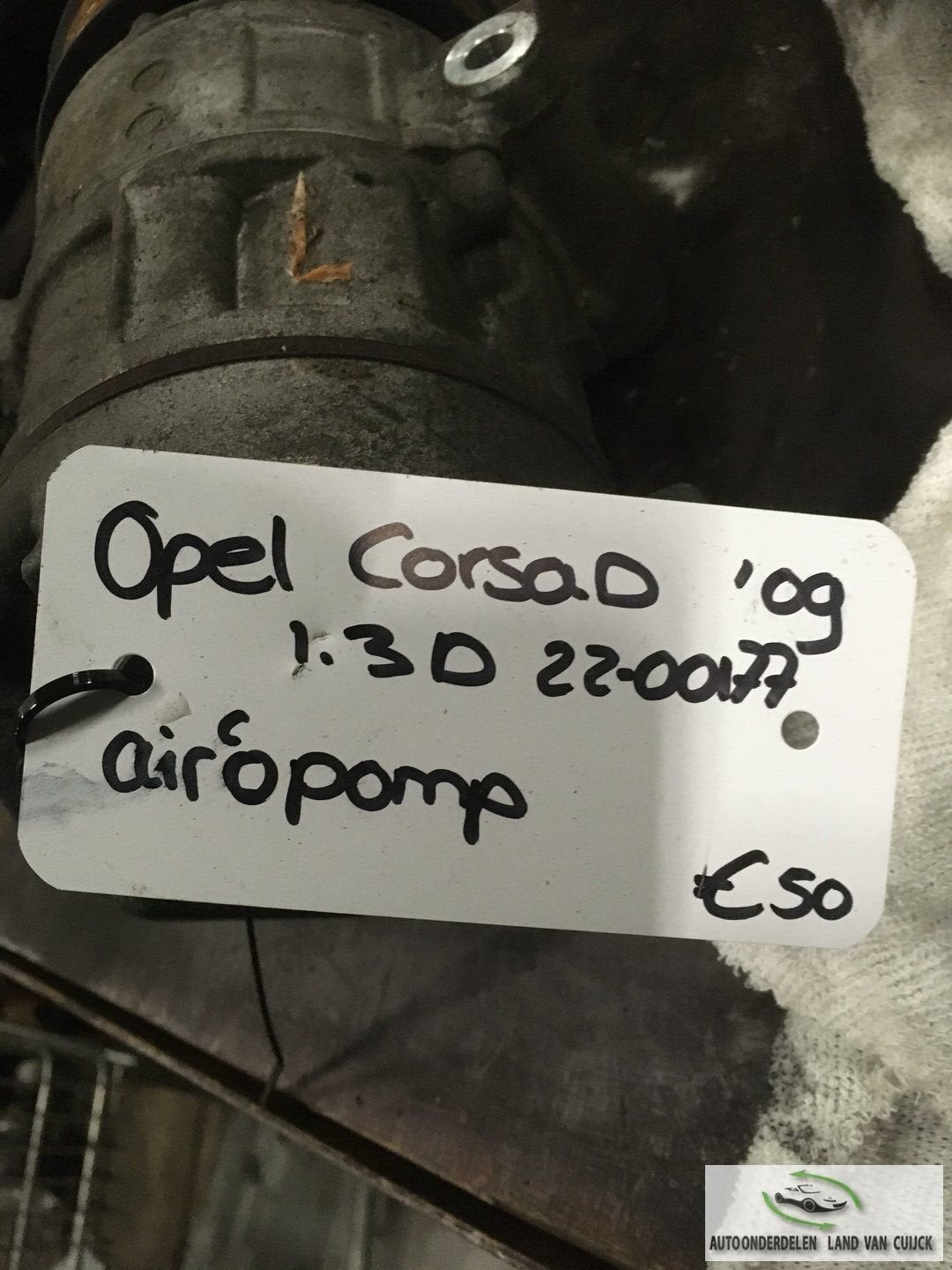 Opel Corsa D 1.3 diesel 2009 Aircopomp