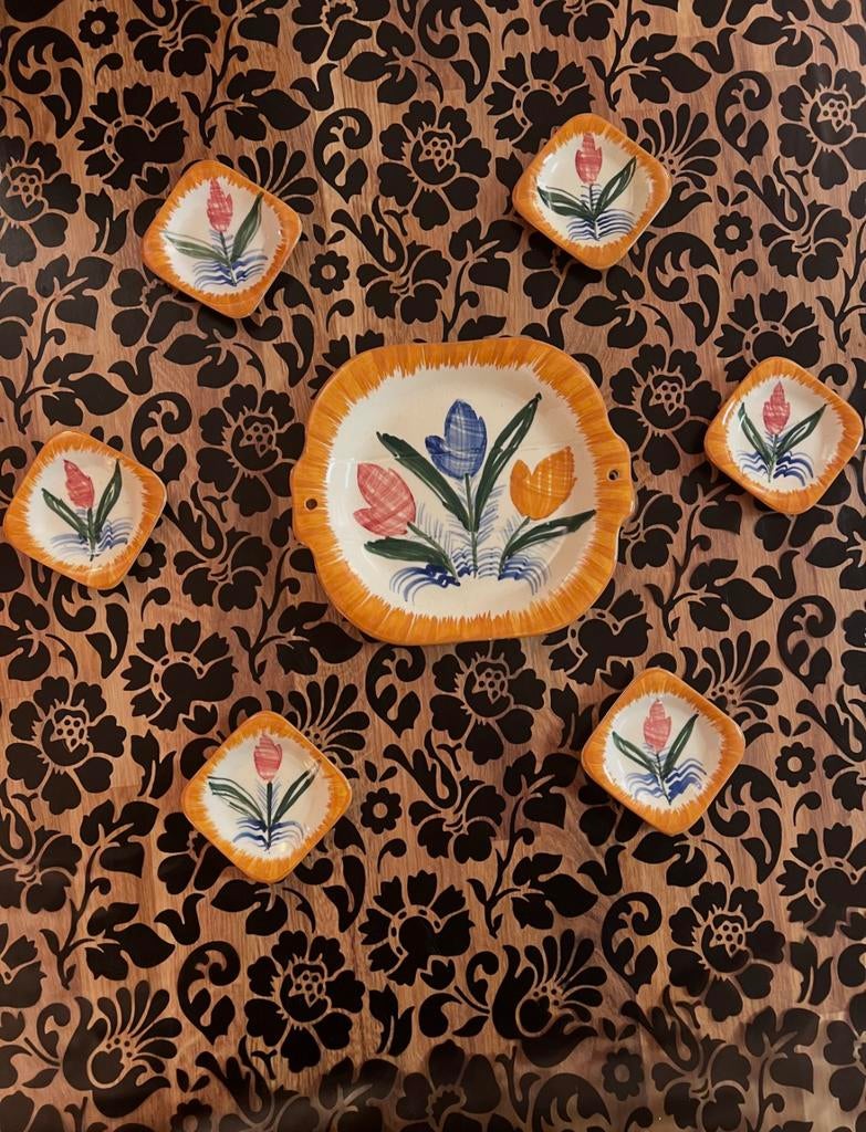 Set van decoratieve borden., Antiek en Kunst, Ophalen of Verzenden