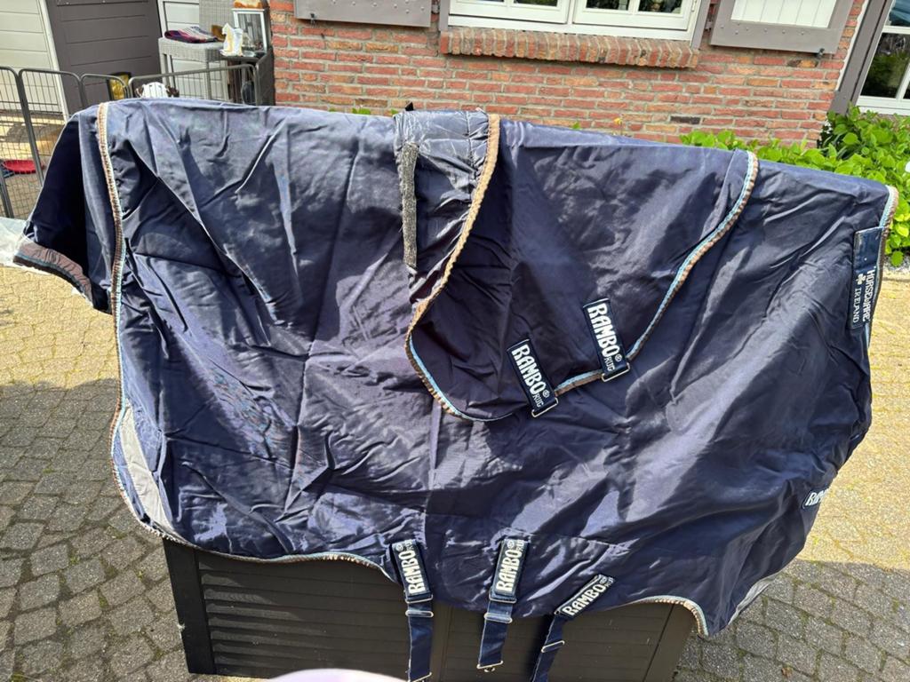 Rambo Duo Outdoordeken Plus Hals & Liner 300gr , 5'9, 100 g, V-sluiting, Ophalen of Verzenden, Zo goed als nieuw