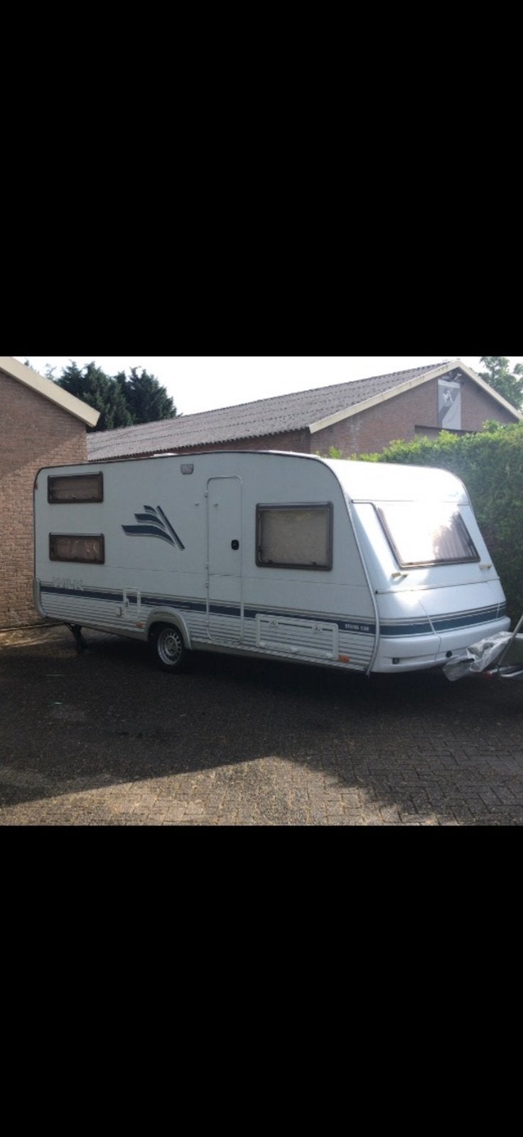 Wilk Stern 530 Caravan met stapelbed en voortent, Caravans en Kamperen, Caravans, Stapelbed, Rondzit, Particulier, Wilk