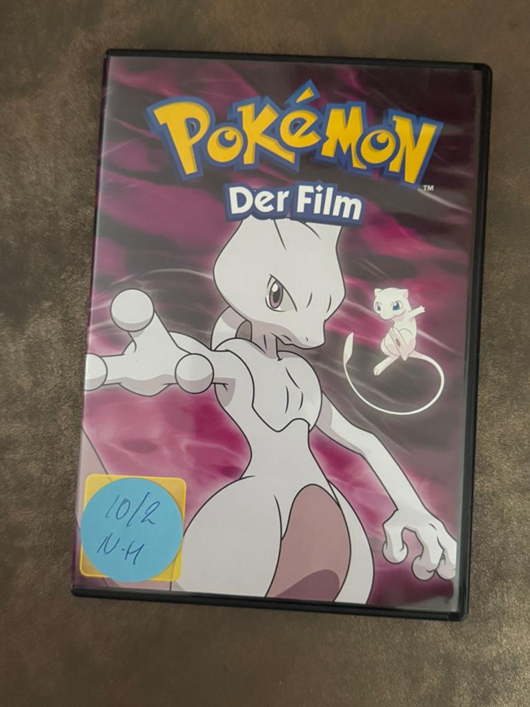 Pokémon Der Film - Mewtwo tegen Mew DVD Duits, Cd's en Dvd's, Avontuur, Gebruikt, Alle leeftijden, Ophalen of Verzenden