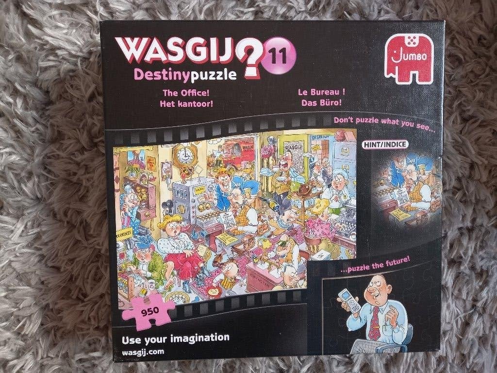 wasgij puzzel, Hobby en Vrije tijd, Denksport en Puzzels, Ophalen, 500 t/m 1500 stukjes, Gebruikt, Legpuzzel