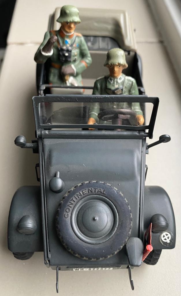 VW Kübelwagen (Tippco, Hausser, Elastolin, Durso) Blomberg, Ophalen of Verzenden, Duitsland