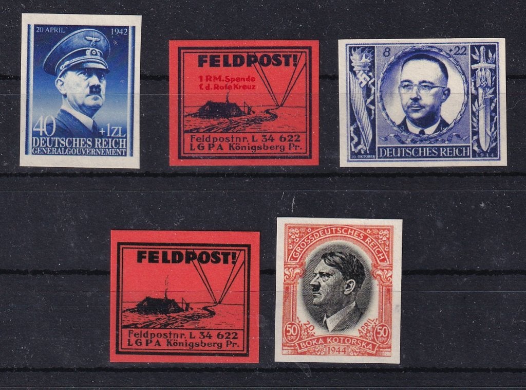 D151A) WO2 Propaganda oa Feldpost Konigsberg geen garantie, Verzenden, Duitse Keizerrijk, Postfris