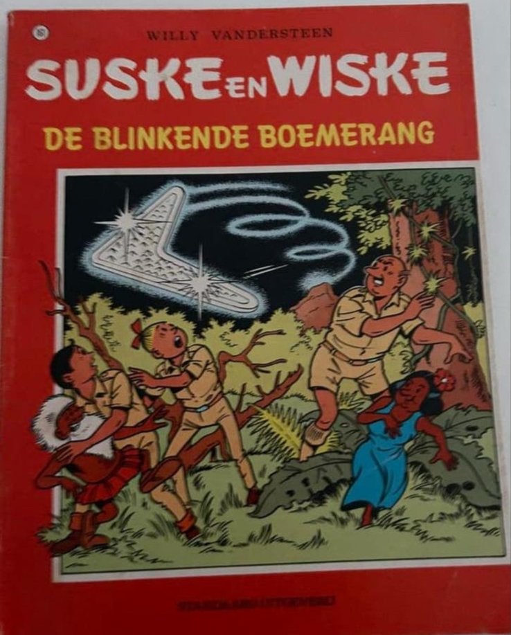Suske en Wiske: De Blinkende Boemerang (Softcover), Eén stripboek, Ophalen of Verzenden, Gelezen