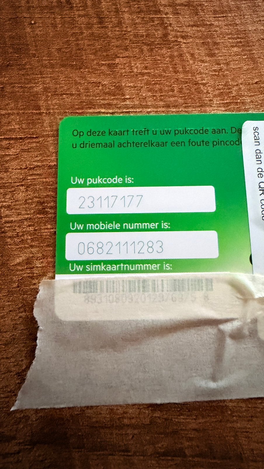 Makkelijk 06 nummer KPN 06 82111283, Verzenden, Zo goed als nieuw