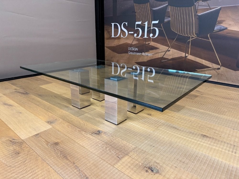 Beek Abel Salontafel Glas 140, Gebruikt, 50 tot 100 cm, 100 tot 150 cm, Ophalen of Verzenden