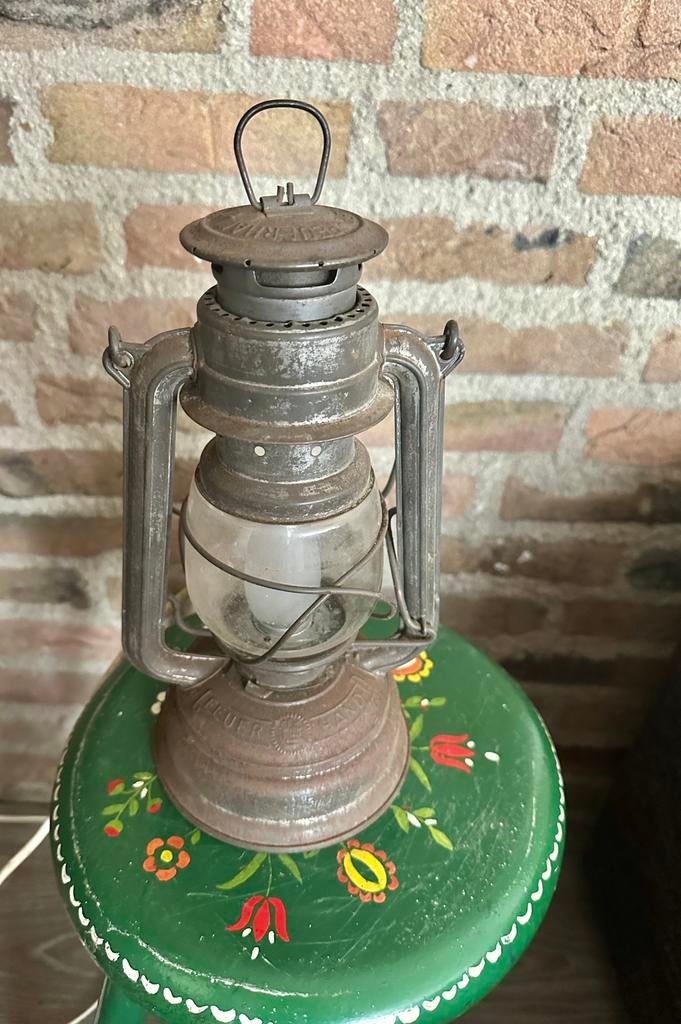 Oude Feuerhand stormlamp, Ophalen of Verzenden