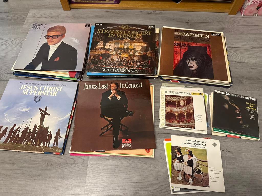 Bijna gratis 48x Diverse LP's: Pop, Klassiek, Musicals, Cd's en Dvd's, Vinyl | Overige Vinyl, Ophalen of Verzenden, Gebruikt, 12 inch