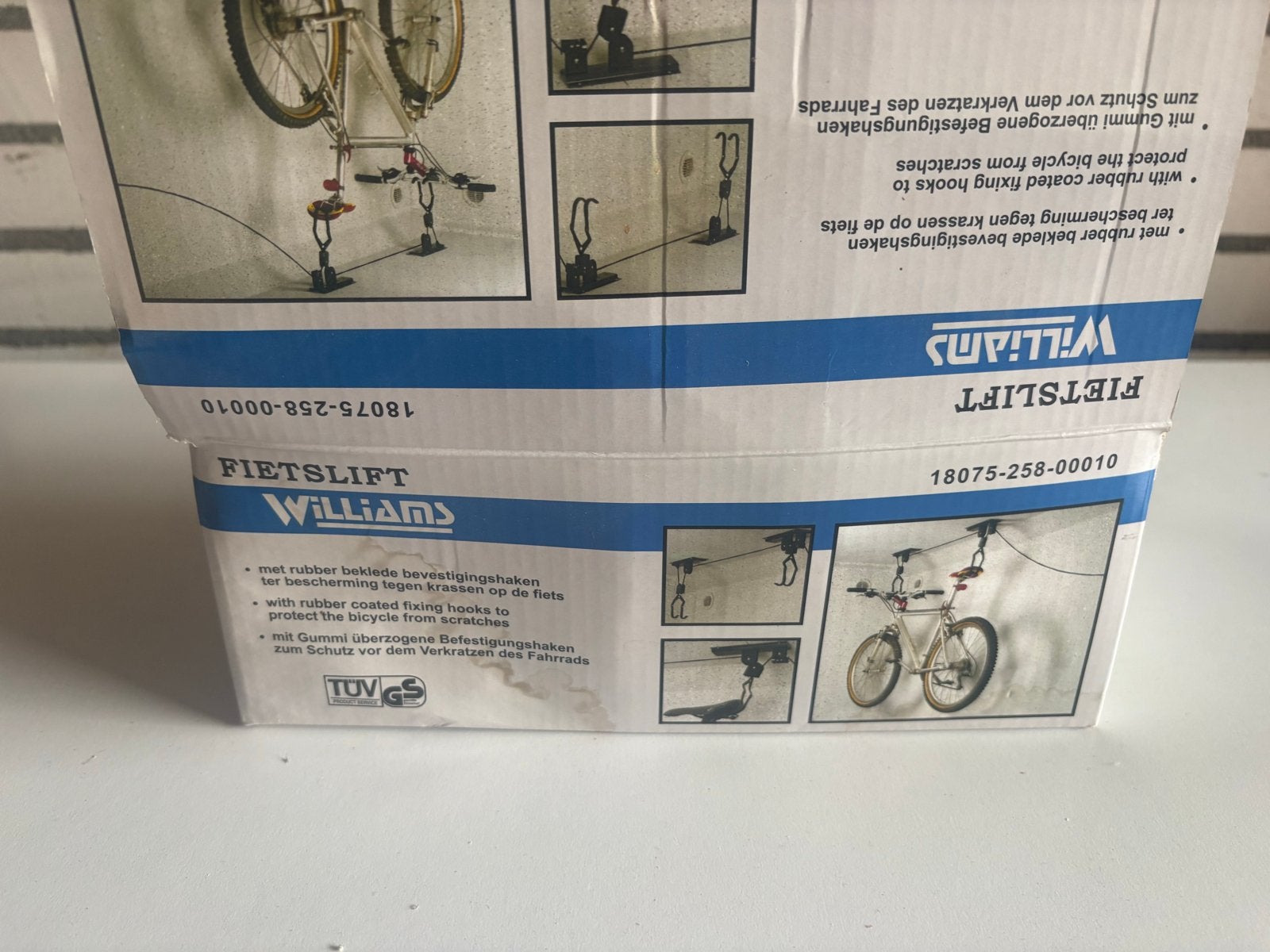 Williams Fietslift - Handige Opbergoplossing, Fietsen en Brommers, Fietsaccessoires | Overige Fietsaccessoires, Ophalen of Verzenden