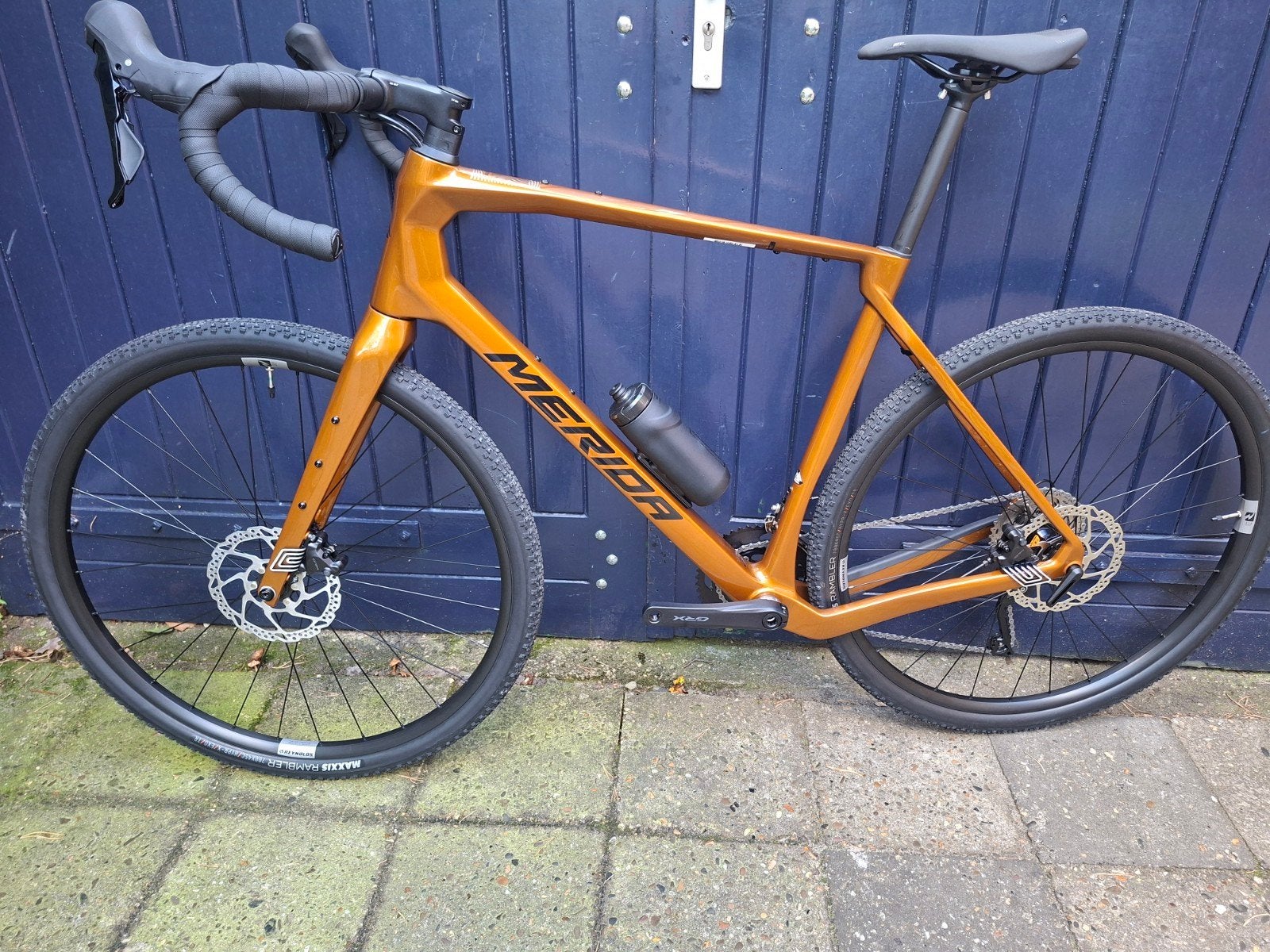 tekoop nw Merida silex 4000 gravelbike carbon L., Fietsen en Brommers, Carbon, 49 tot 53 cm, Meridabikes.com, Meer dan 20 versnellingen