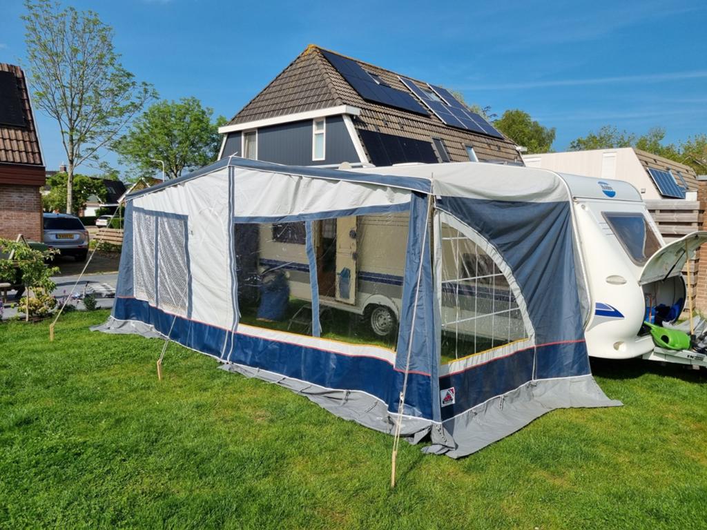 Dorema special luifel maat 13/14 zeer mooi!, Caravans en Kamperen, Ophalen, Gebruikt, Ten Cate All Season 200g/m2, Dorema