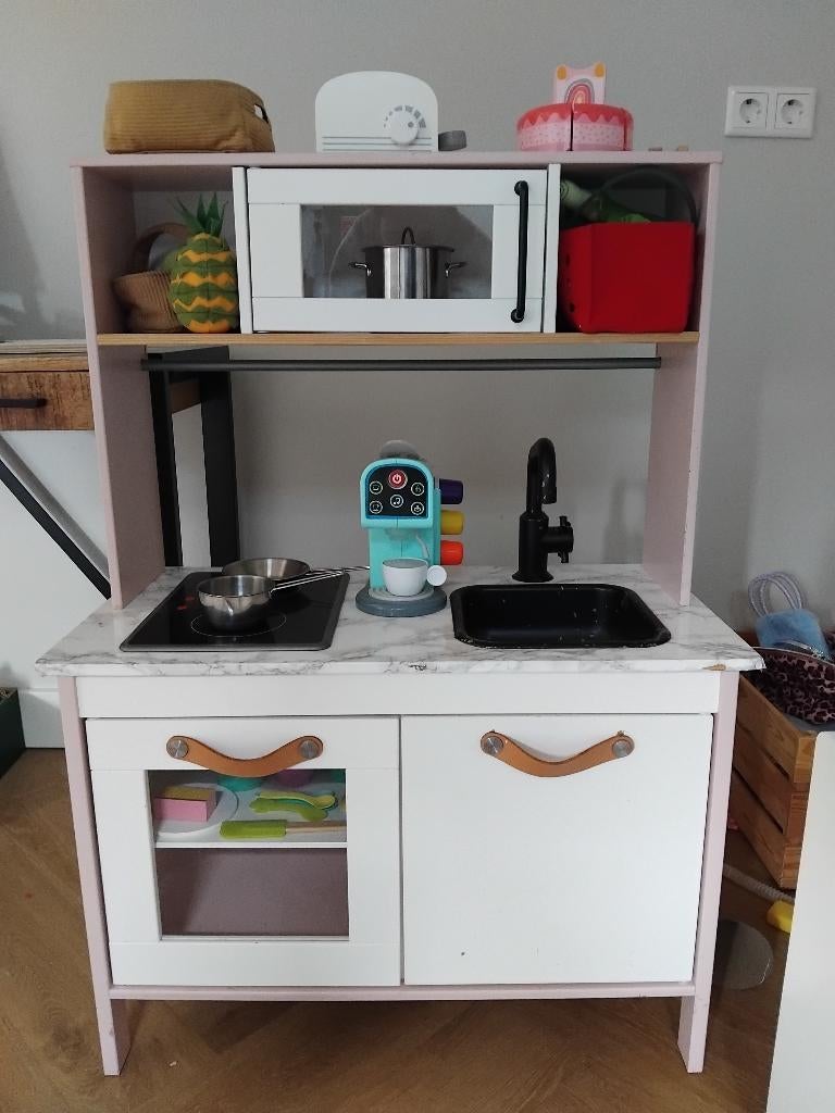 Ikea keukentje gepimpt, Kinderen en Baby's, Ophalen, Gebruikt, Hout, Speelkeuken
