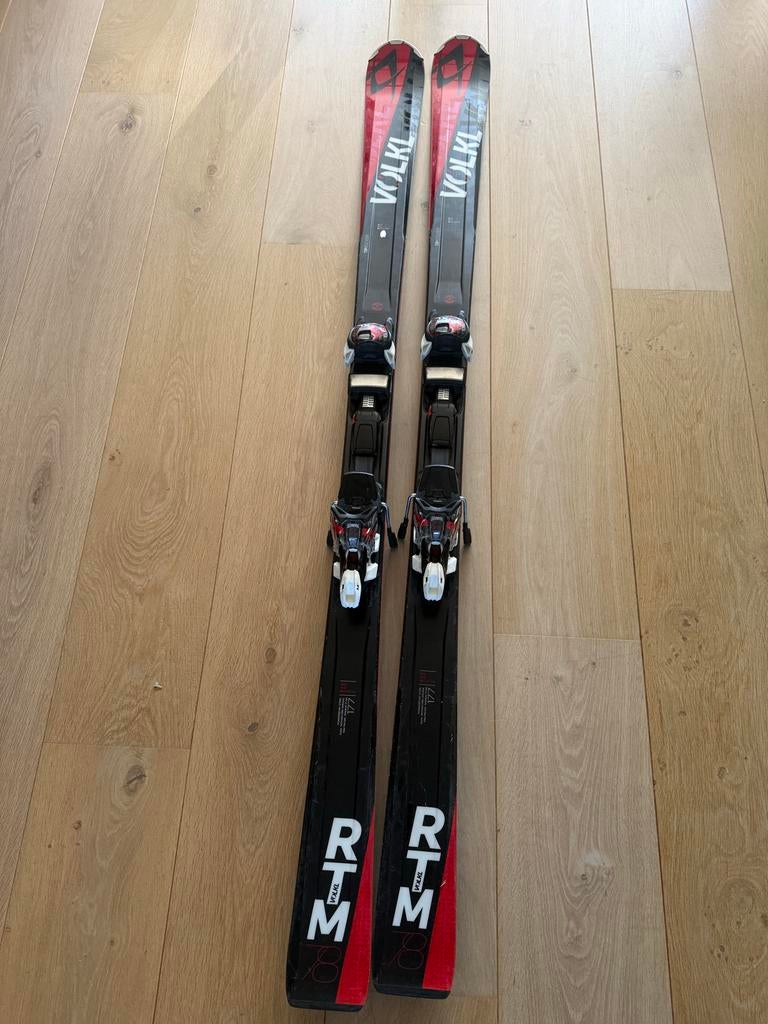 Volkl RTM Ski's - geslepen en gewaxt 177cm lang, 160 tot 180 cm, Zo goed als nieuw, Carve, Skiën
