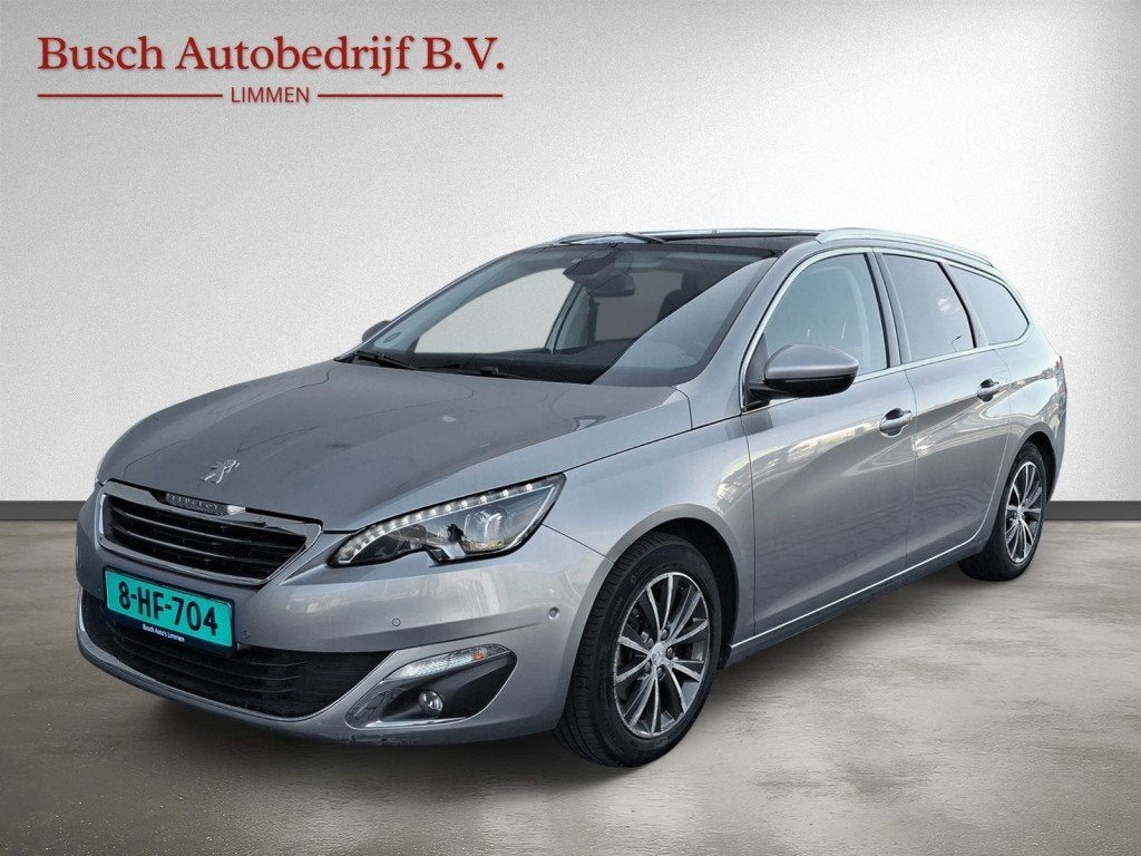 Peugeot 308 SW Stationcar PureTech Allure. Alle optie's w.o, Auto's, 21 km/l, Gebruikt, 1199 cc, Met garantie (alle)