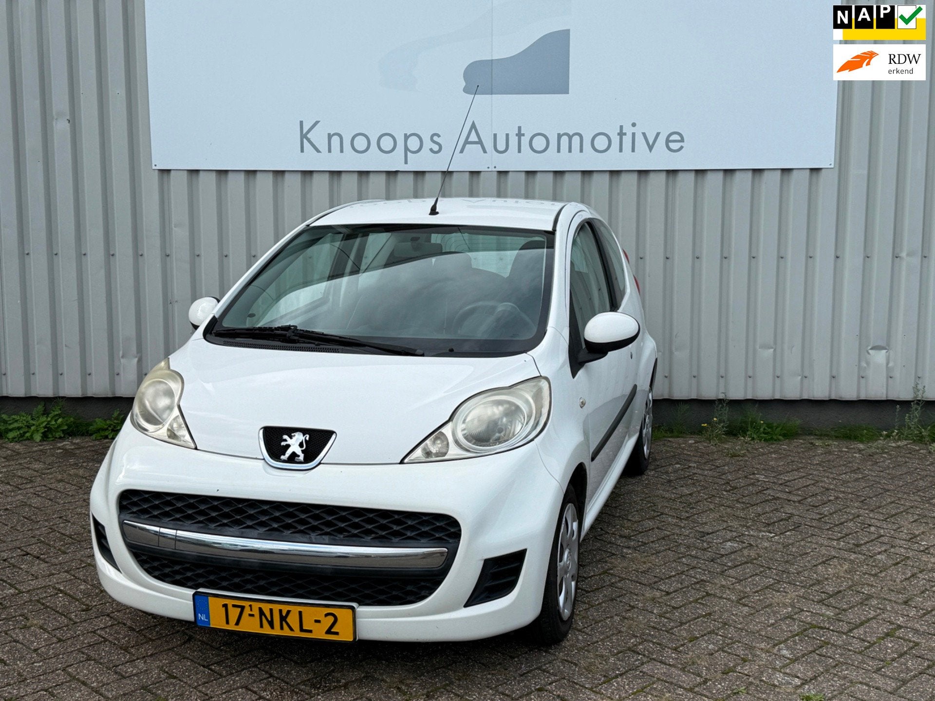 Peugeot 107 1.0-12V XS Airco, Auto's, Voorwielaandrijving, Euro 5, Stof, Gebruikt