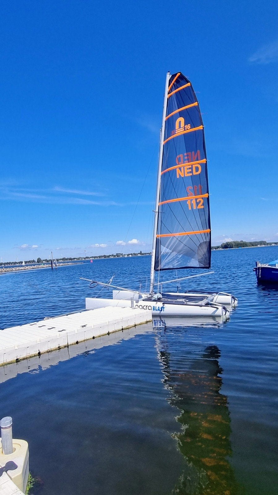 Nacra Blast Catamaran - Direct vaarklaar, Ophalen, Nacra