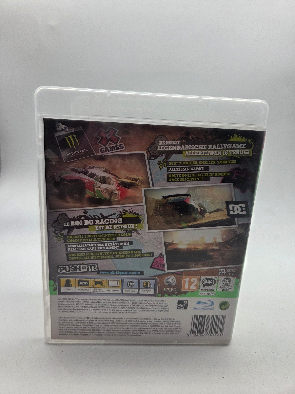Colin McRae DiRT 2 - PlayStation 3 (PS3) Racegame, Online, Gebruikt, Racen en Vliegen, Ophalen of Verzenden