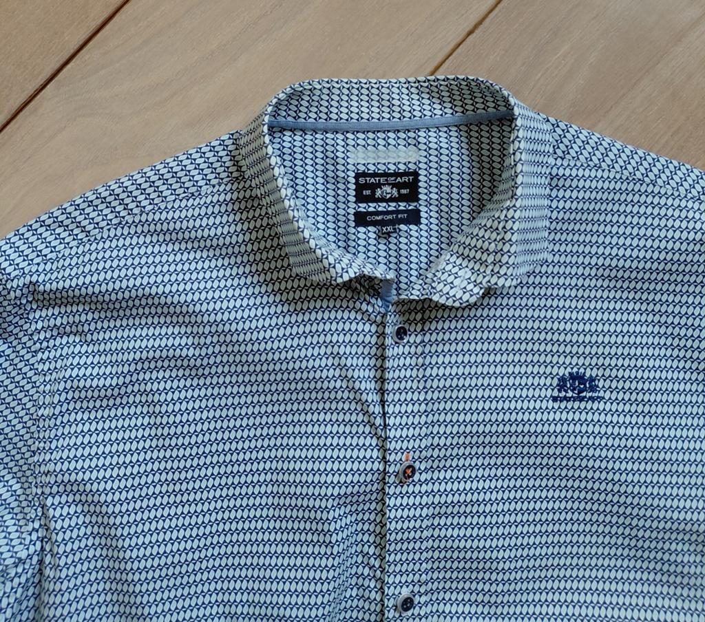 Als nw heren overhemd STATE OF ART Mt XXL, Kleding | Heren, Overhemden, Blauw, State of art, Ophalen of Verzenden, Zo goed als nieuw