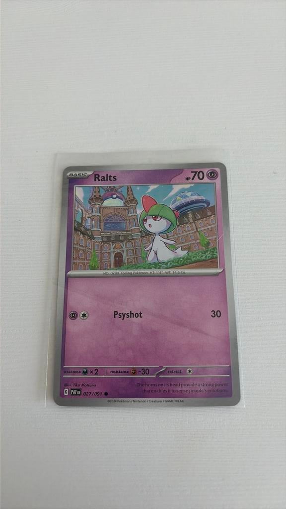 Ralts pokemon kaart 027/091, Ophalen of Verzenden, Nieuw