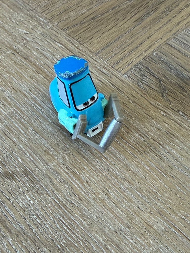 Goed blauw Disney Pixar Guido heftruck speelgoed auto mini, Kinderen en Baby's, Speelgoed | Speelgoedvoertuigen, Ophalen of Verzenden