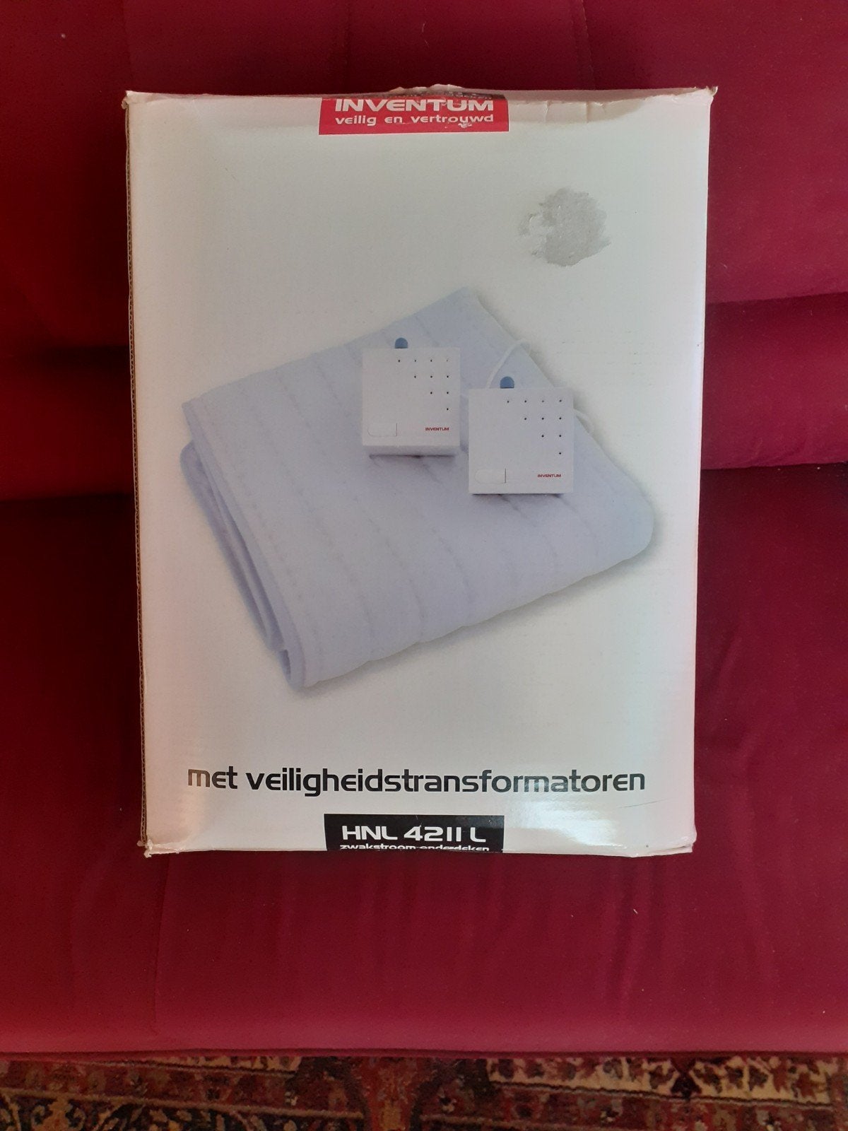 Inventum HNL 4211 L 2-persoons onderdeken 160x140 cm, Huis en Inrichting, Wit, Ophalen of Verzenden, Deken of Dekbed, Nieuw