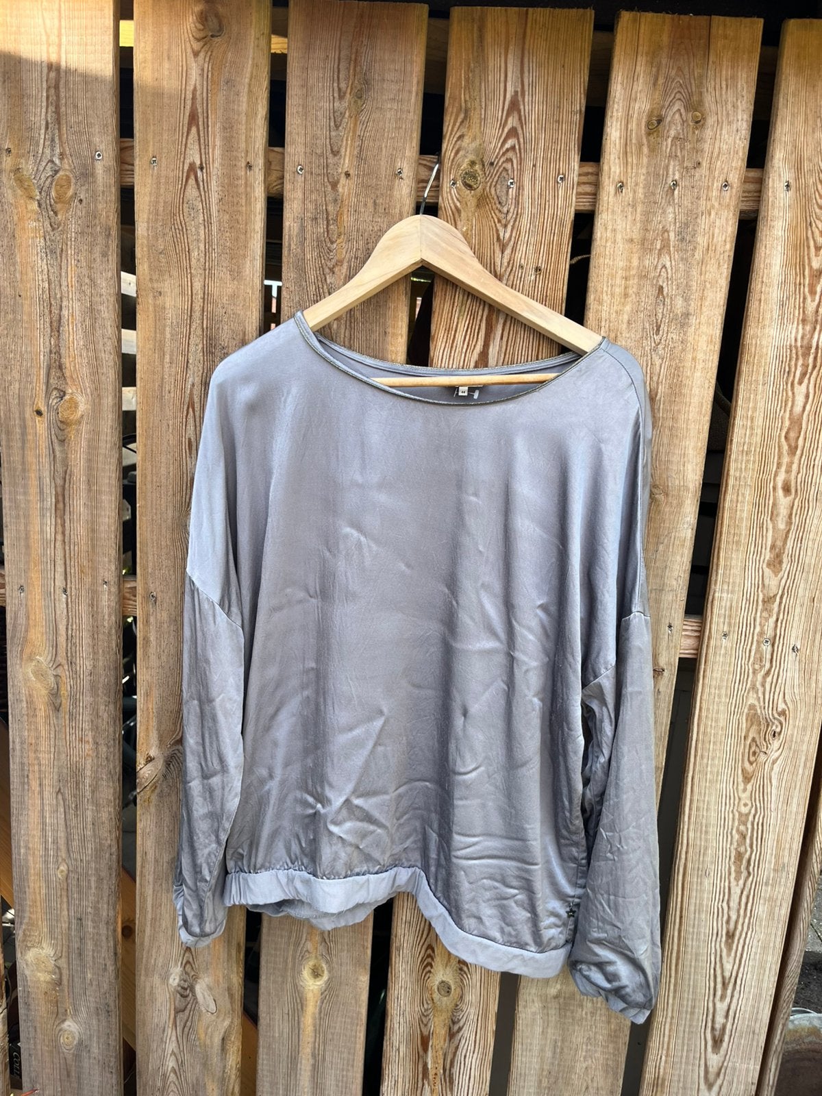 Sandwich top en jurk style en blouse en spijkerjasje, Ophalen, Blauw, Maat 42/44 (L), Zo goed als nieuw
