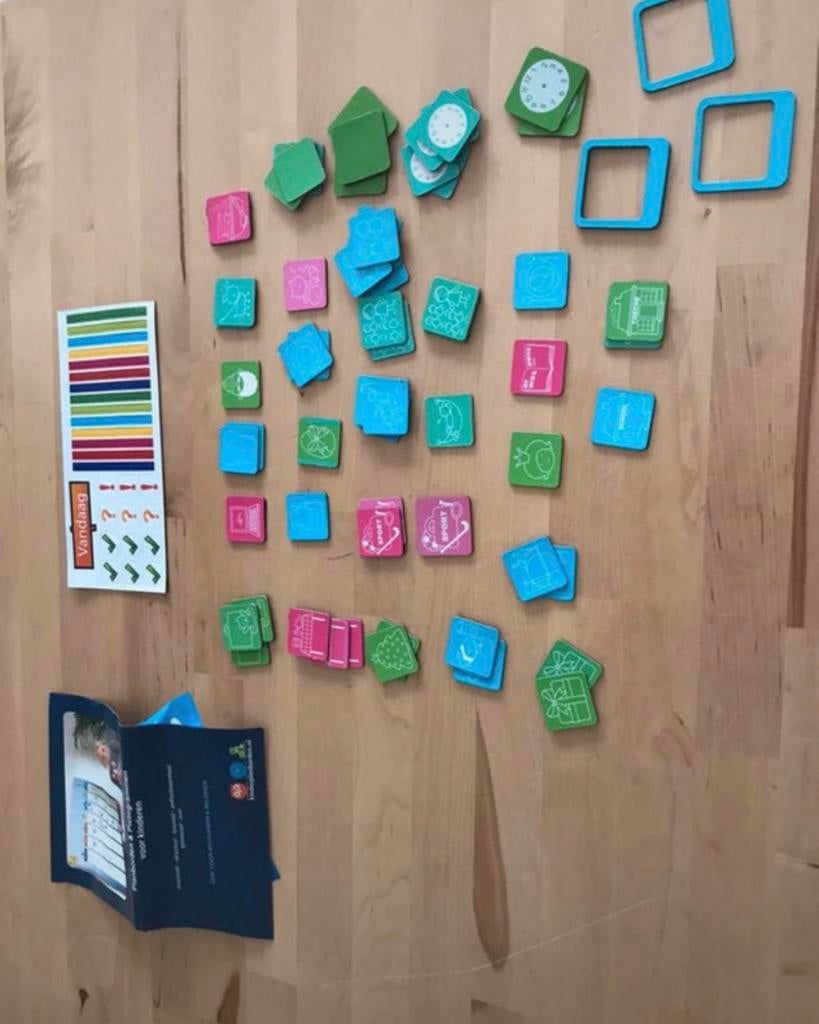 Magneet planborden & pictogrammen voor kinderen, Ophalen, Zo goed als nieuw