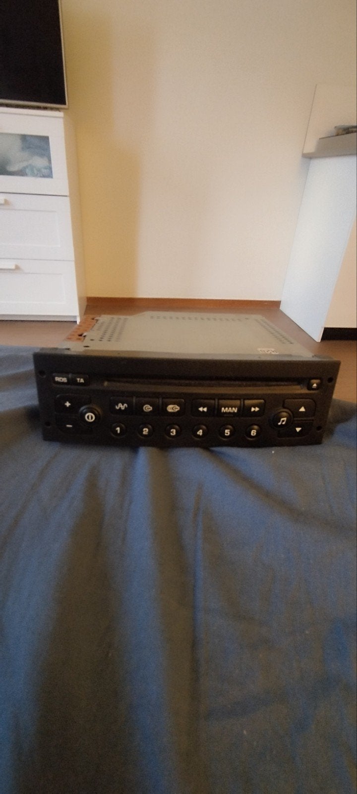 Originele radio speler Peugeot 307 CC, Ophalen of Verzenden, Gebruikt