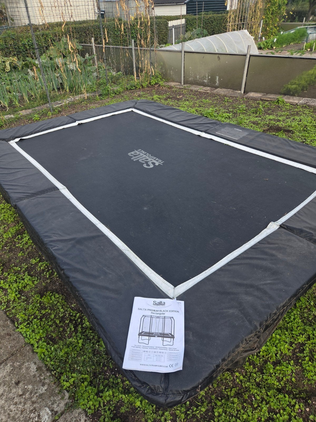 Salta Trampoline 305x214 - Kan nog een ronde mee, Ophalen, Gebruikt