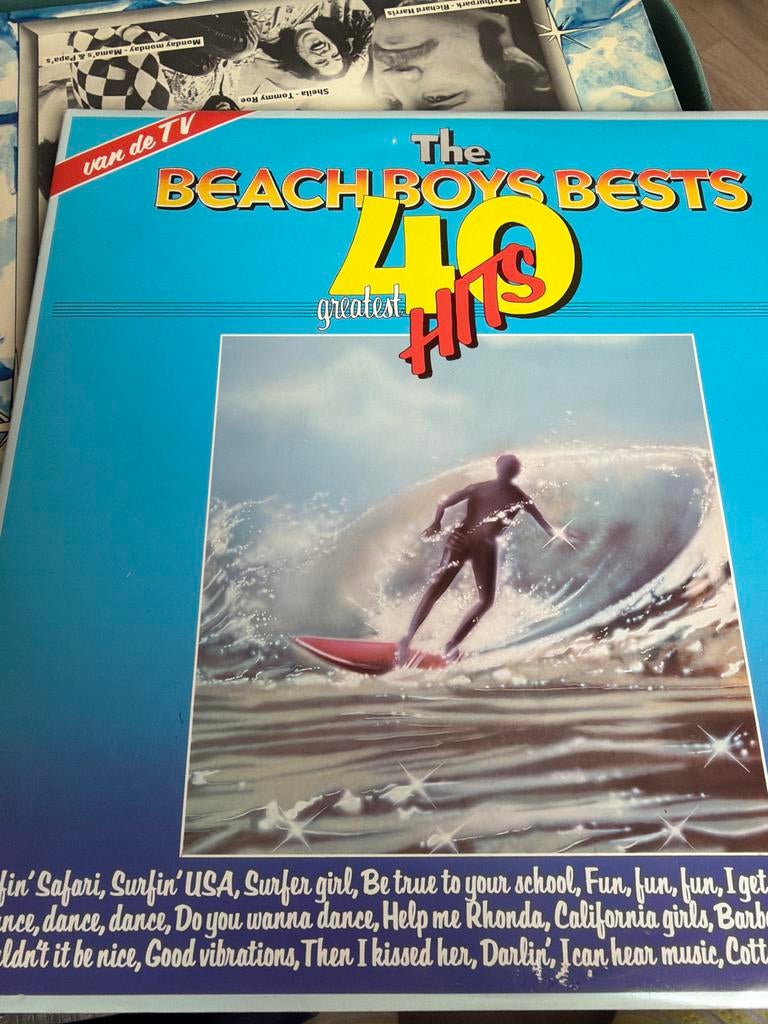 The Beach Boys Best 40 Greatest Hits LP, Complilatie, Ophalen, Gebruikt, 12 inch