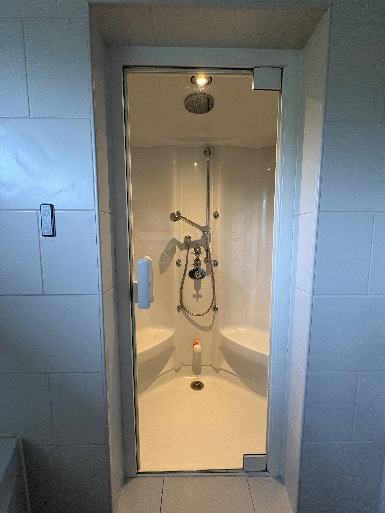 Cleopatra stoom douche cabine inbouw, Ophalen, Gebruikt, Douche