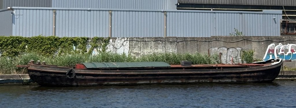 Vrachtduwbak 19,68 x 4,60 in gebruik geweest als werkruimte, Watersport en Boten, Ophalen, Gebruikt, Overige brandstoffen, Vrachtschip