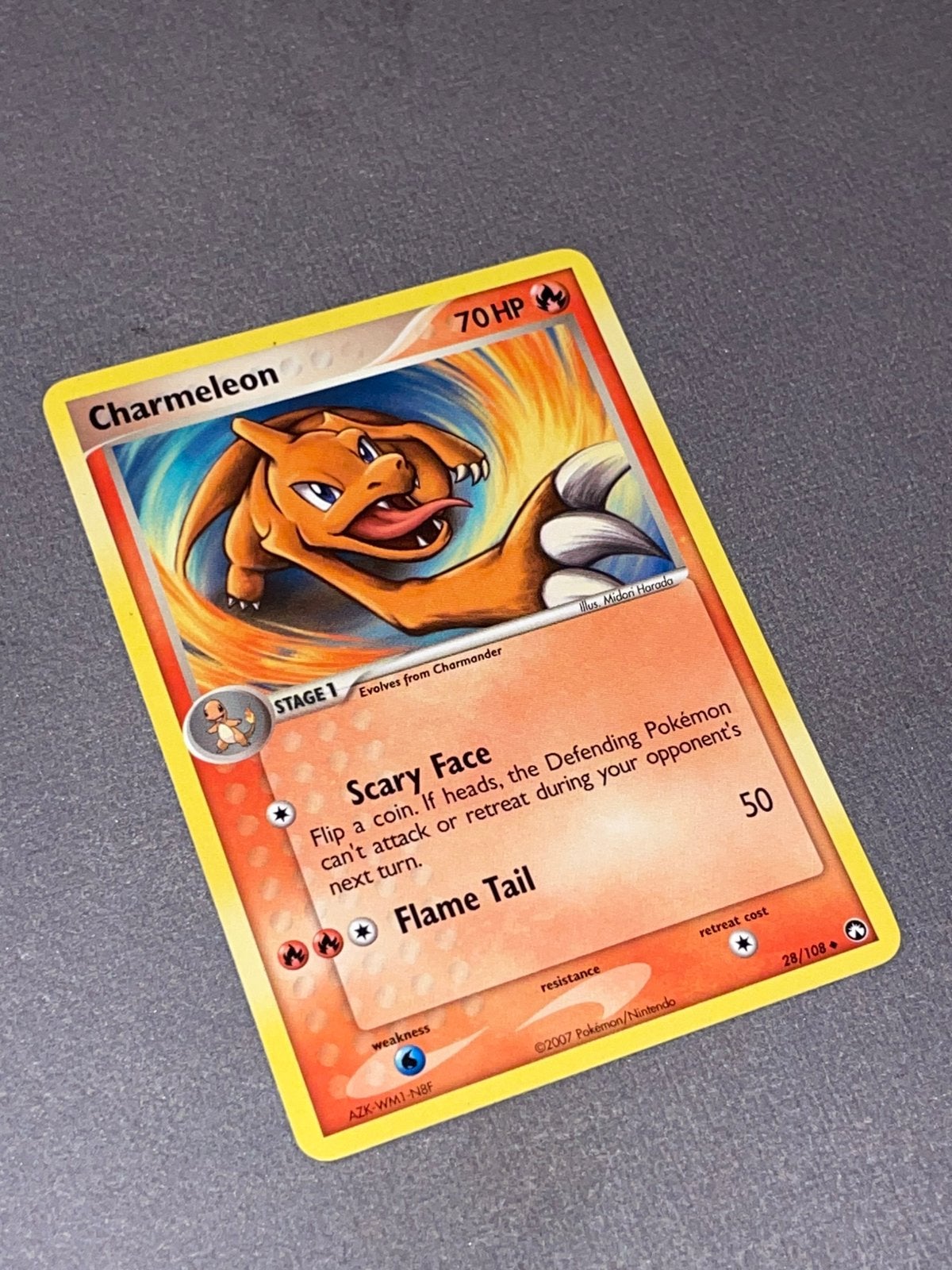 Pokemon - Charmeleon 28/108 - 2007, Hobby en Vrije tijd, Verzamelkaartspellen | Pokémon, Ophalen of Verzenden, Zo goed als nieuw
